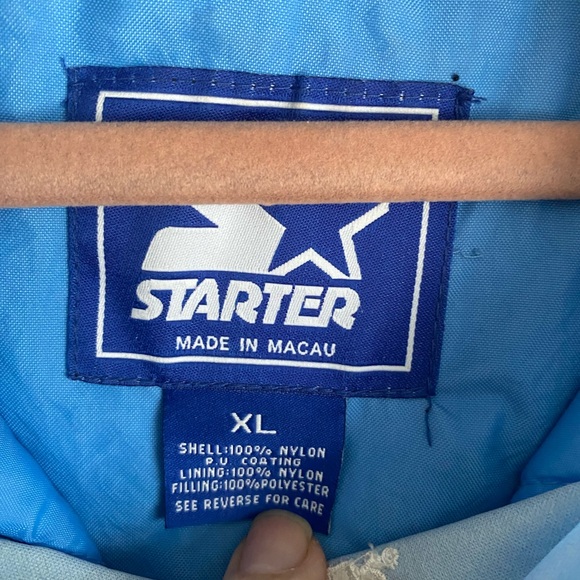 Starter Blue and White Jacket - Picture 3 of 15